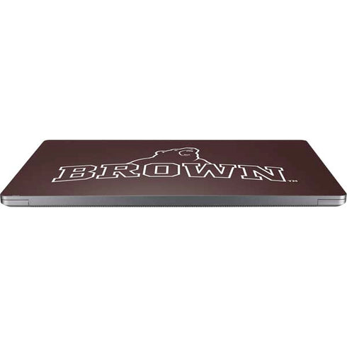 Brown University Outlined Universal Laptop 16.6in (13.4 x 9.7in) Skin